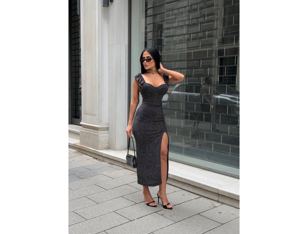 Buzy Fabric Işıltılı Elbise Buzy Fabric Işıltılı Elbise